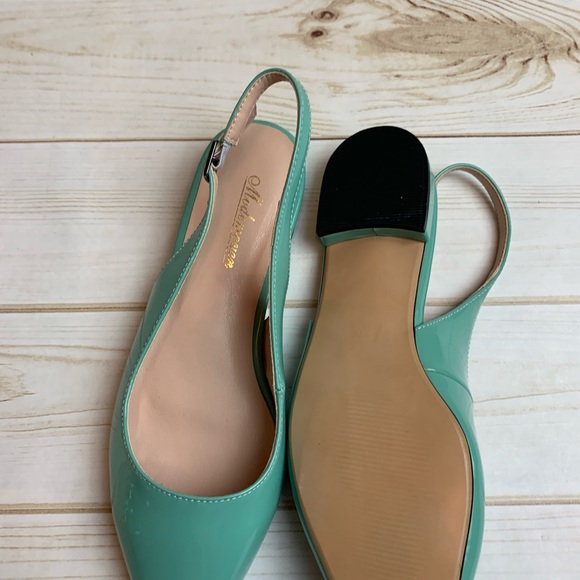 Modemoven Mint green sling-backs. - Picture 2 of 4